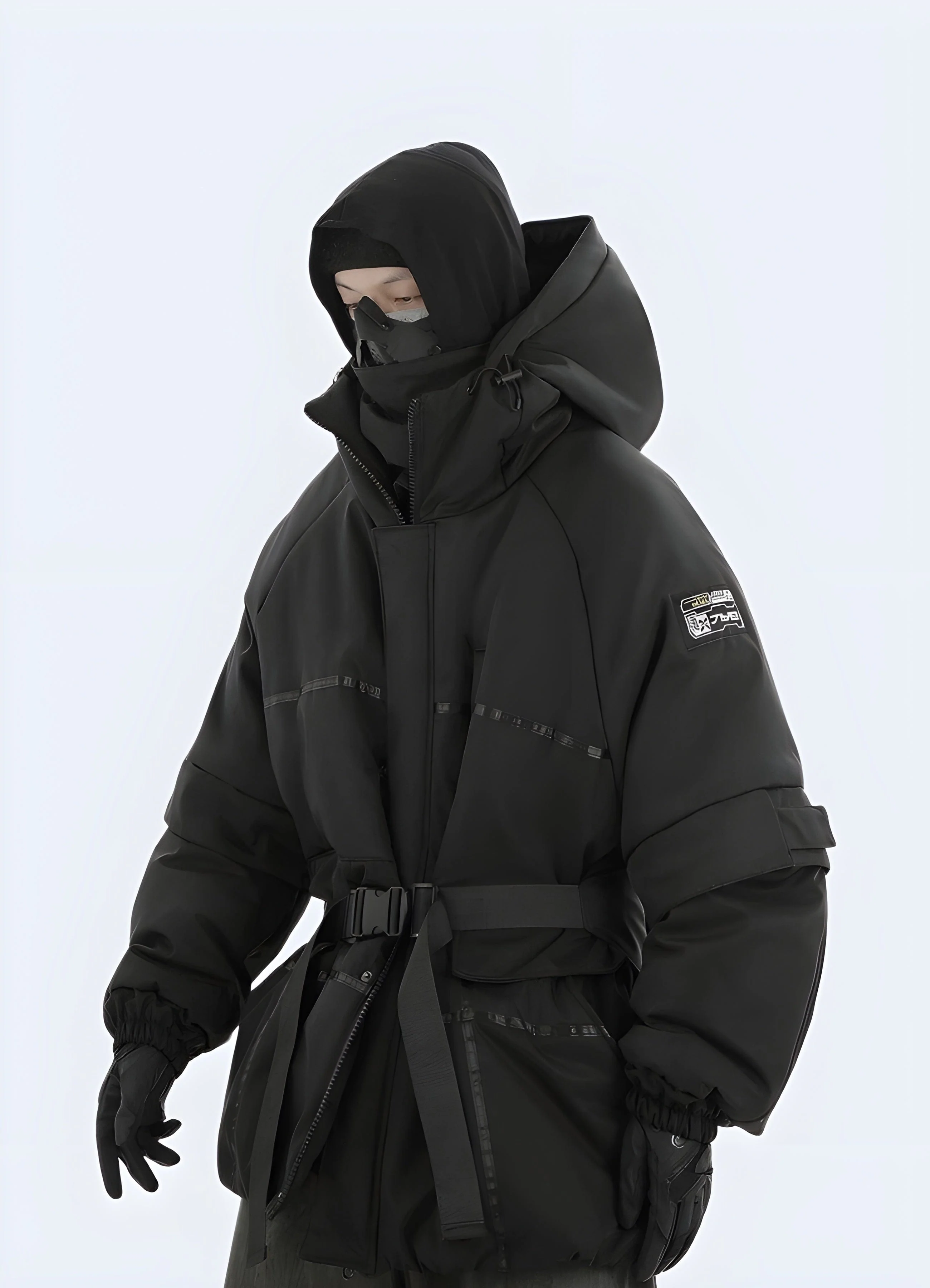 Yellow Techwear Jacket - Image 4